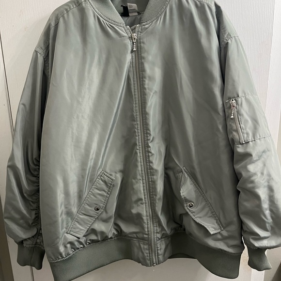Khaki green bomber jacket - Picture 5 of 5